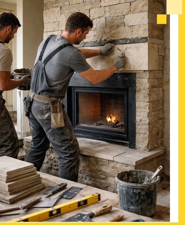 Проектирование и установка открытых каминов в Ленинске-Кузнецком