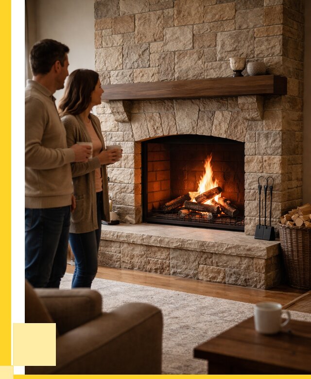 Каменные камины на заказ в Ленинске-Кузнецком от 183978 р. | ЭриданЛнн