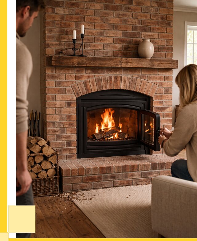 Кирпичные камины под ключ в Ленинске-Кузнецком от 153315 р. | ЭриданЛнн