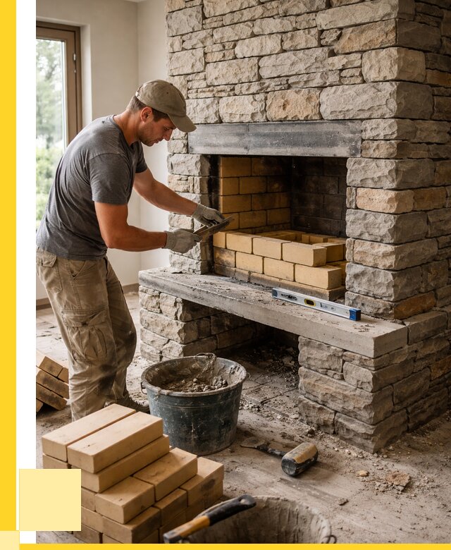 Кладка каминов и камина в Ленинске-Кузнецком от 25553 р. ЭриданЛнн