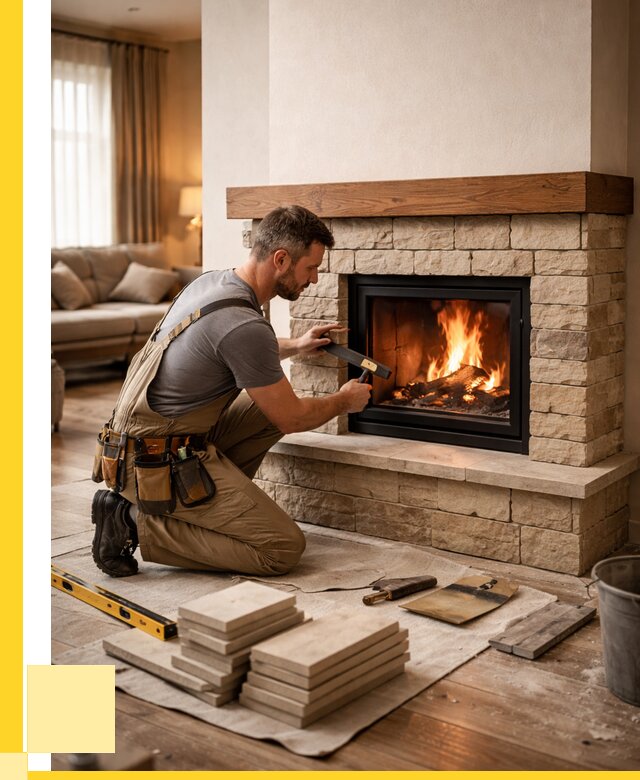 Строительство каминов в Ленинске-Кузнецком от 153315 р., ЭриданЛнн - под ключ