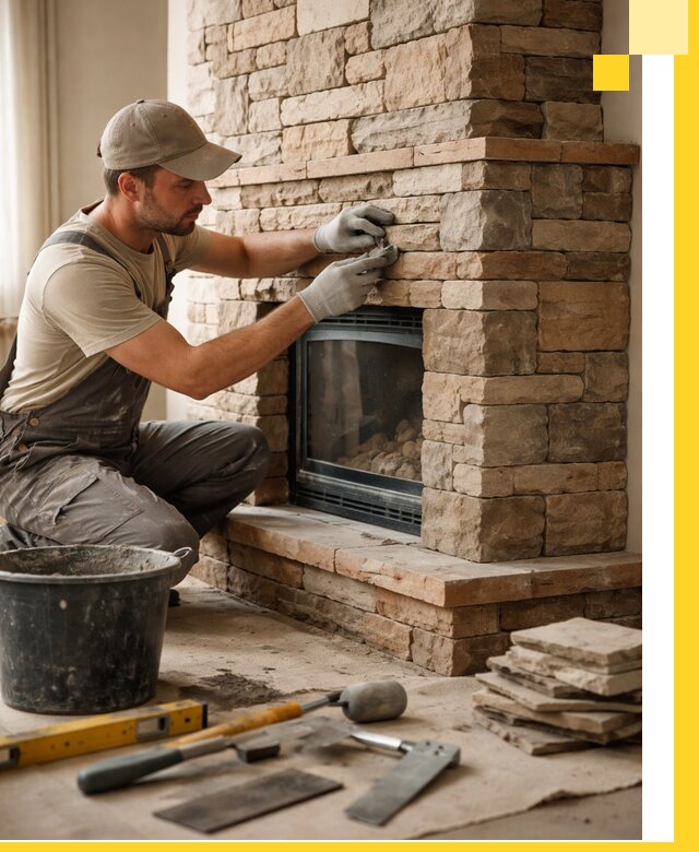 Проектирование и установка печей-каминов под ключ в Ленинске-Кузнецком