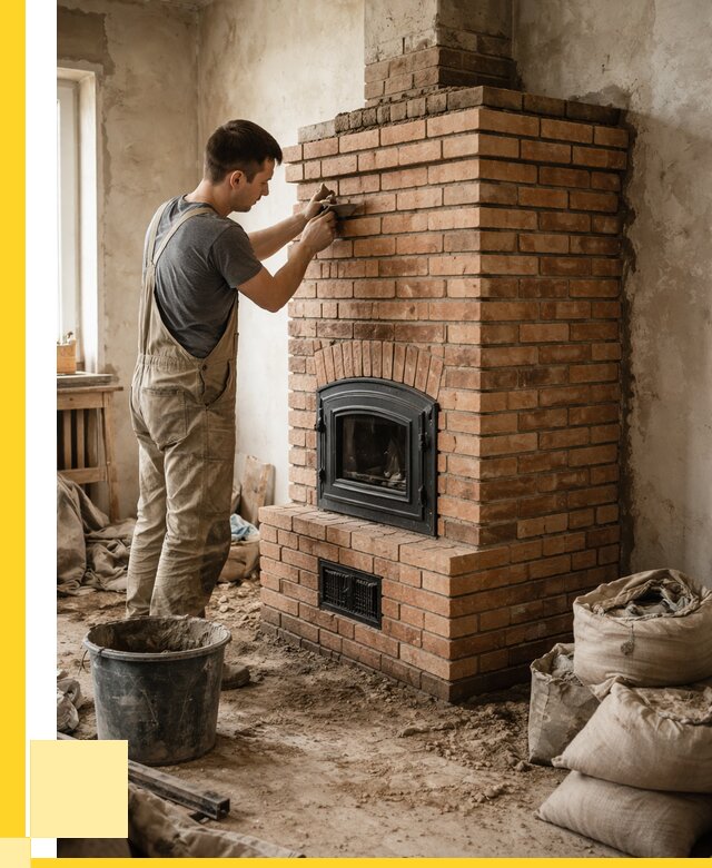 Строительство печей в Ленинске-Кузнецком от 66437 р. под ключ, ЭриданЛнн