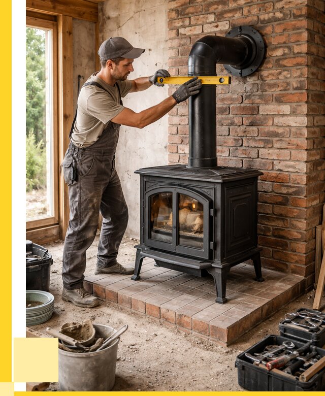 Монтаж печей установка банной печи в Ленинске-Кузнецком от 15332 р. | ЭриданЛнн