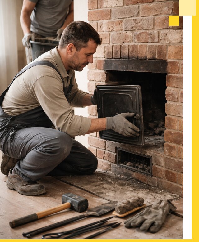 Ремонт печей в Ленинске-Кузнецком с гарантией качества и безопасности