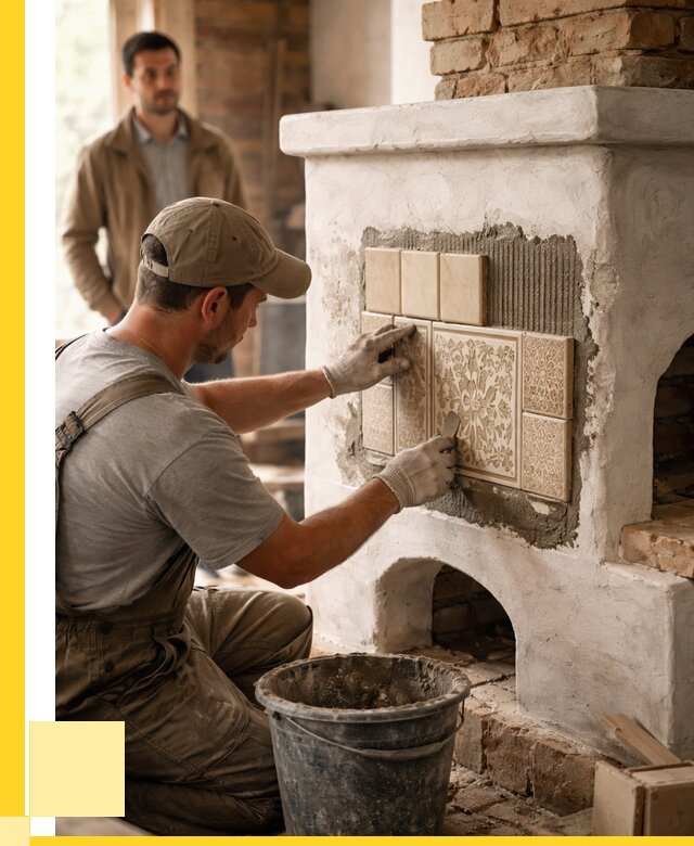 Отделка печей и банных печей в Ленинске-Кузнецком от 35774 р. | ЭриданЛнн