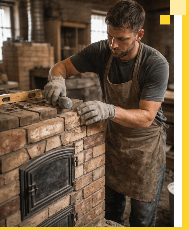 Изготовление печей на заказ в Ленинске-Кузнецком с проектом и монтажом