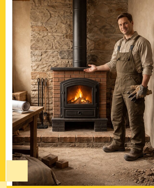 Печи отопительные из кирпича в Ленинске-Кузнецком от 81768 р., ЭриданЛнн