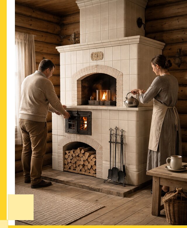 Русские печи в Ленинске-Кузнецком: установка от 153315 р. ЭриданЛнн