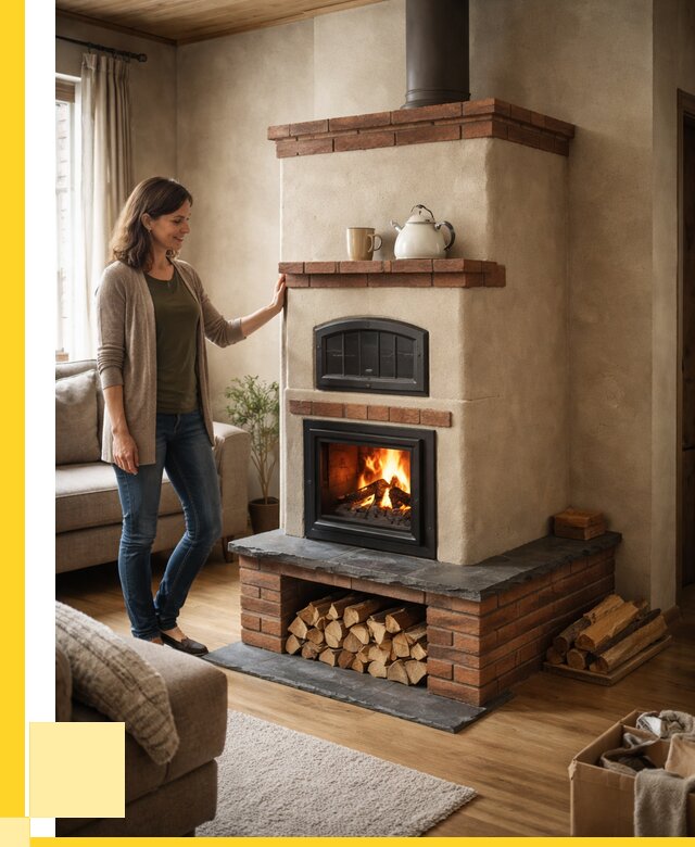 Печи шведки в Ленинске-Кузнецком от 86879 р. | ЭриданЛнн — печь шведка