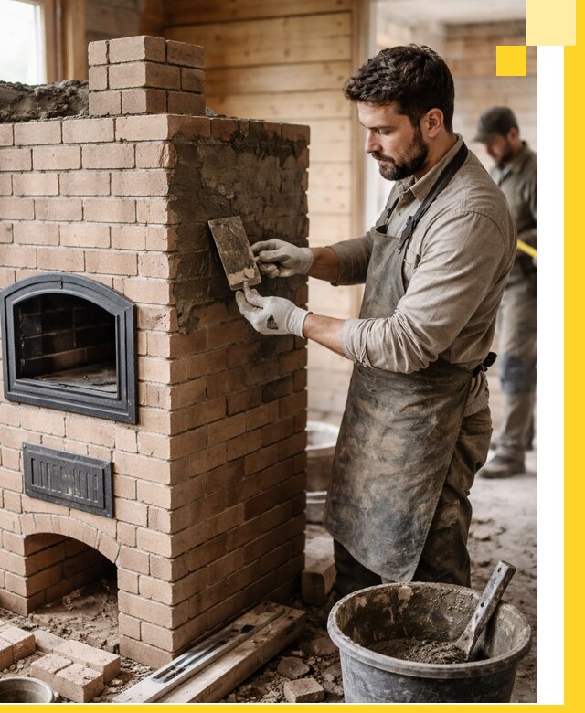 Изготовление и установка печей-шведок под ключ в Ленинске-Кузнецком