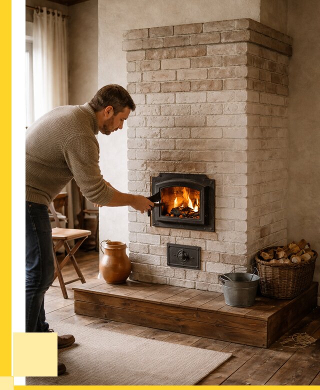 Печь голландка из кирпича в Ленинске-Кузнецком от 86879 р. | ЭриданЛнн