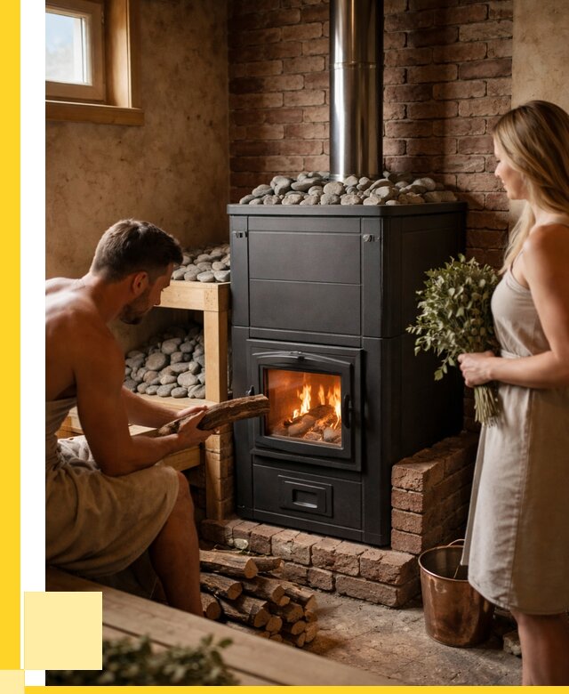 Кирпичная печь для бани на заказ в Ленинске-Кузнецком от 56216 р. | ЭриданЛнн