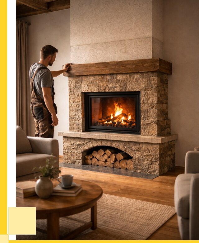 Печи камины для дома под ключ в Ленинске-Кузнецком от 56216 р. | ЭриданЛнн