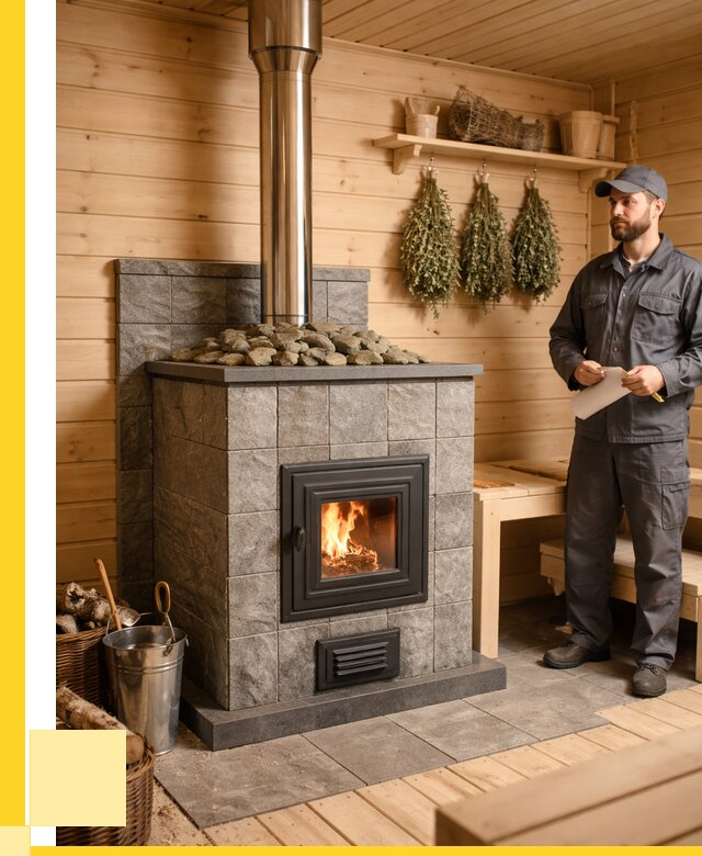 Печи для бани под ключ в Ленинске-Кузнецком от 122652 р. | ЭриданЛнн