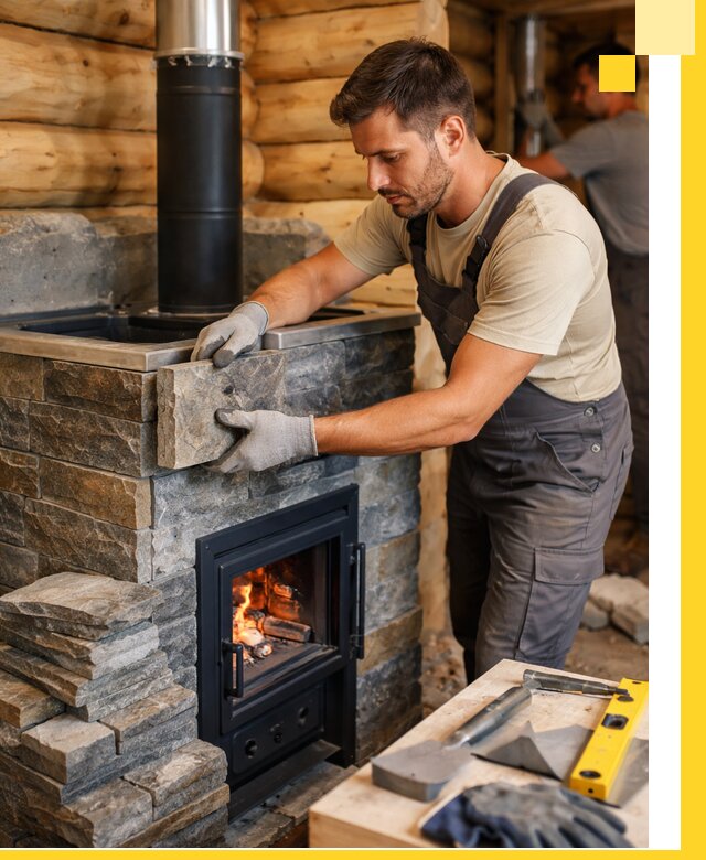 Печи для бани под ключ в Ленинске-Кузнецком: изготовление и монтаж