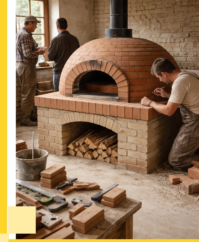 Помпейская печь дровяная для пиццы в Ленинске-Кузнецком | ЭриданЛнн от 204420 р.