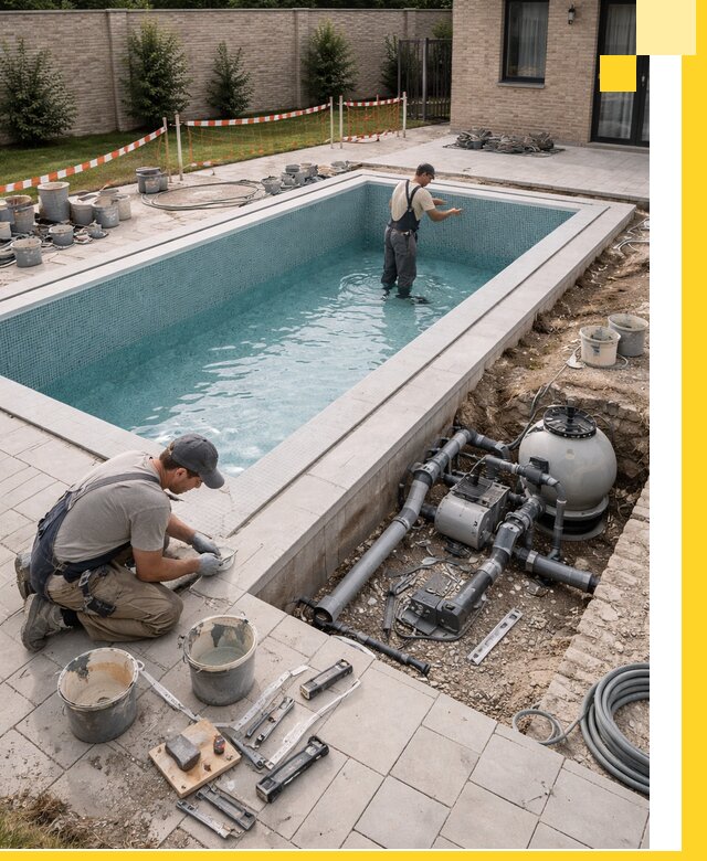 Строительство бассейнов под ключ в Ленинске-Кузнецком: проекты и монтаж