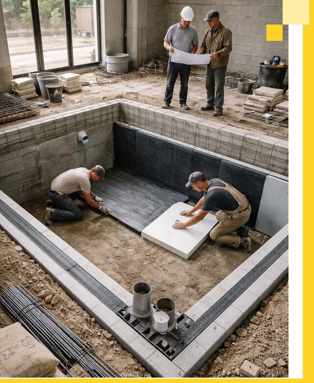 Проекты частных и общественных бассейнов под ключ в Ленинске-Кузнецком