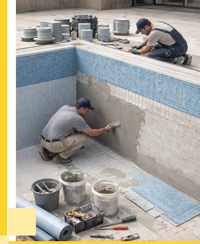 Ремонт и обслуживание бассейнов в Ленинске-Кузнецком от 25553 р. | ЭриданЛнн