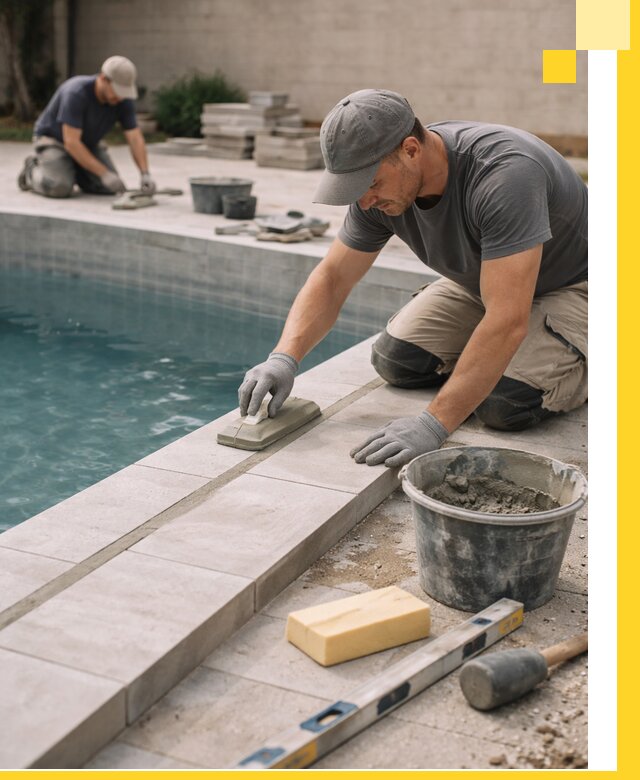 Отделка бассейнов в Ленинске-Кузнецком: декоративная отделка и гидроизоляция