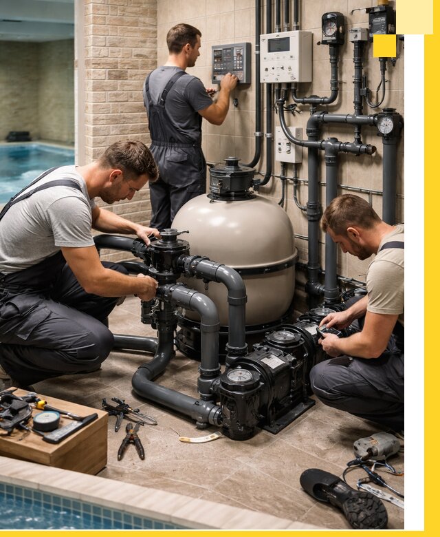 Комплексное оборудование для бассейнов под ключ в Ленинске-Кузнецком