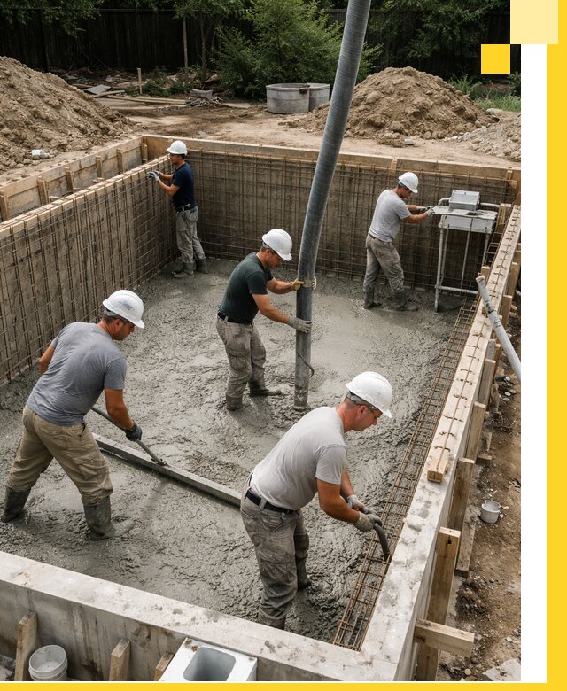 Строительство бетонных бассейнов под ключ в Ленинске-Кузнецком