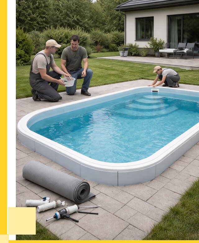 Пластиковый бассейн купить в Ленинске-Кузнецком от 255525 р., ЭриданЛнн