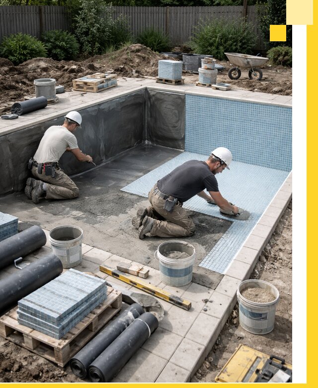 Проектирование и строительство стационарных бассейнов в Ленинске-Кузнецком