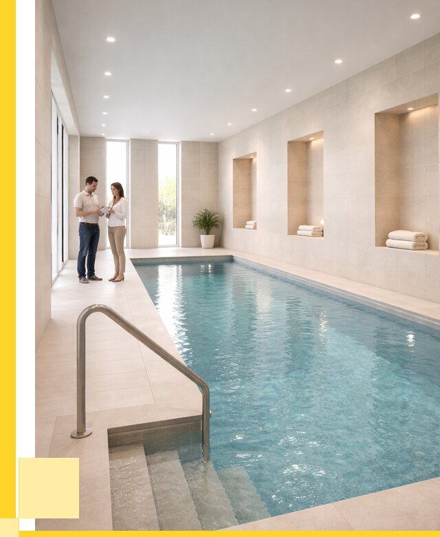 Бассейны в помещении под ключ в Ленинске-Кузнецком от 1533150 р. | ЭриданЛнн