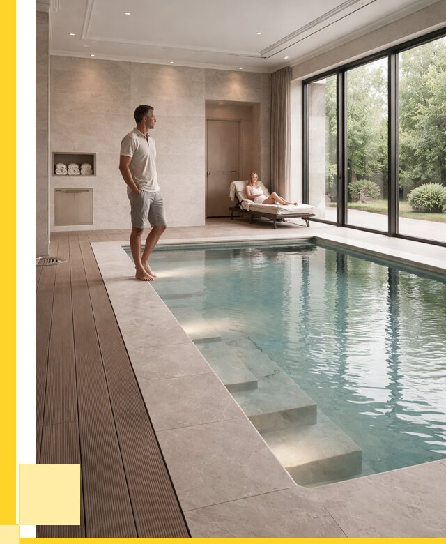 Бассейны в коттедже под ключ в Ленинске-Кузнецком от 1226520 р. | ЭриданЛнн