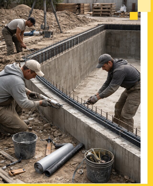 Качественный монтаж чаши бассейна в Ленинске-Кузнецком под ключ с гарантией