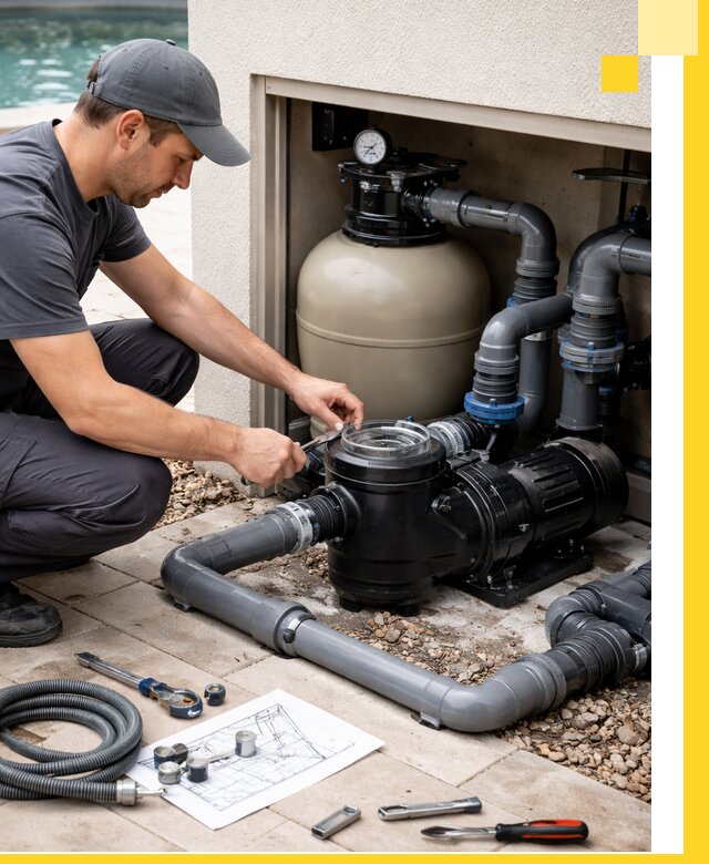 Поставка, монтаж и сервис насосов для бассейнов в Ленинске-Кузнецком