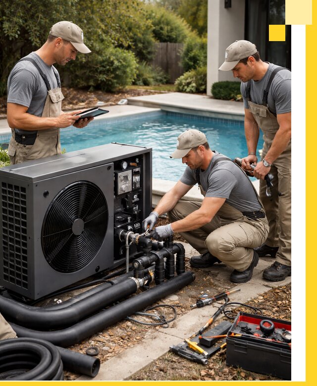 Проектирование и установка тепловых насосов для бассейнов в Ленинске-Кузнецком