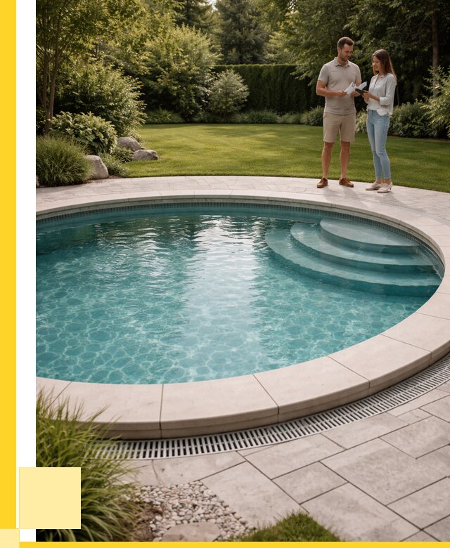 Круглые каркасные бассейны купить в Ленинске-Кузнецком от 255525 р. | ЭриданЛнн