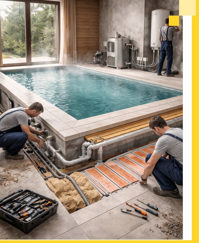 Проектирование и строительство тёплых бассейнов в Ленинске-Кузнецком