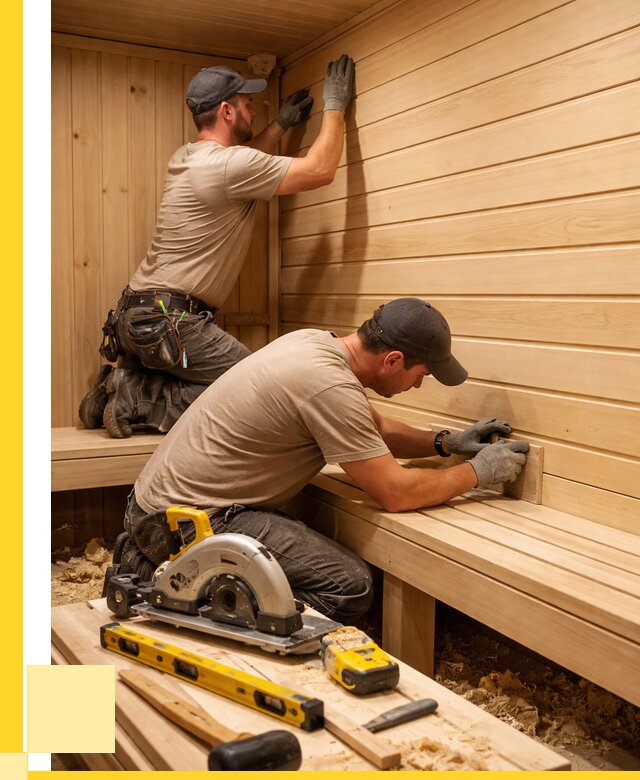 Обшивка саун вагонкой в Ленинске-Кузнецком от 2555 р. | ЭриданЛнн