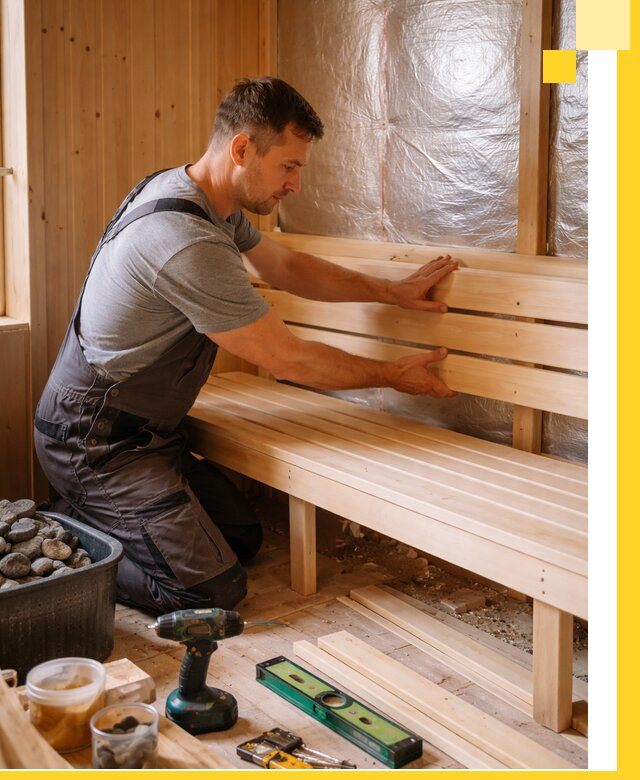 Проектирование, изготовление и монтаж финских саун в Ленинске-Кузнецком