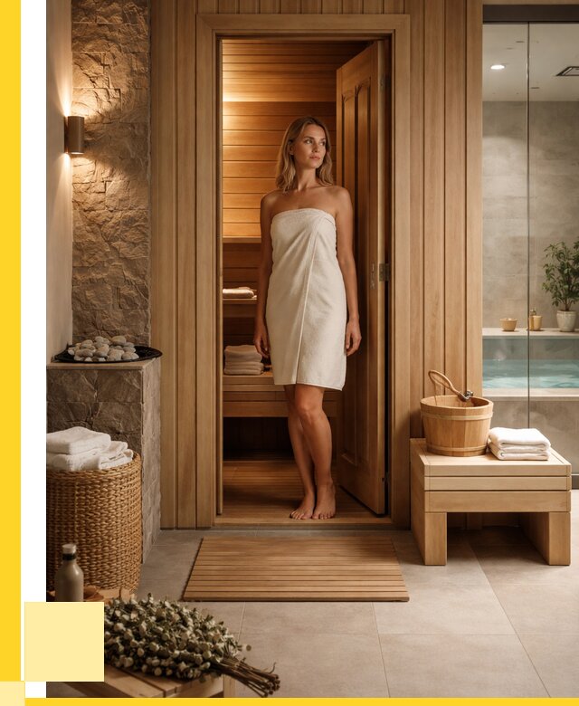 Купить готовую сауну для дома в Ленинске-Кузнецком от 204420 р. | ЭриданЛнн