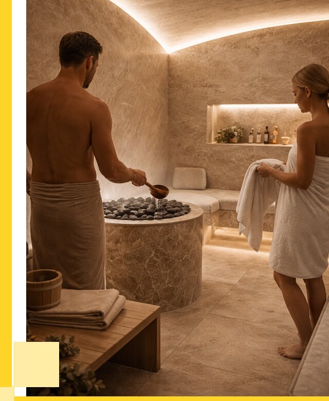 Сауны с хамамом в Ленинске-Кузнецком от 357735 р. – проекты и монтаж | ЭриданЛнн