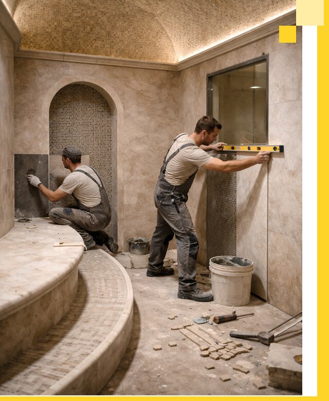 Проектирование и строительство саун с хамамом под ключ в Ленинске-Кузнецком