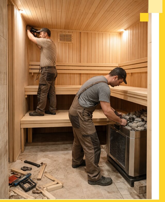 Купить сауну под ключ в Ленинске-Кузнецком с монтажом и гарантией