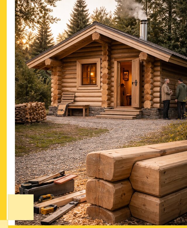 Строительство бань и комплексов в Ленинске-Кузнецком от 459945 р.| ЭриданЛнн