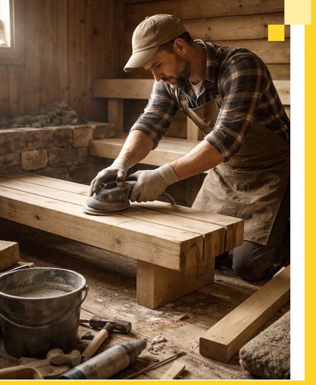 Ремонт бань под ключ в Ленинске-Кузнецком с гарантией качества и сроков