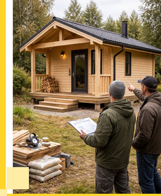 Каркасные бани под ключ в Ленинске-Кузнецком от 306630 р. | ЭриданЛнн