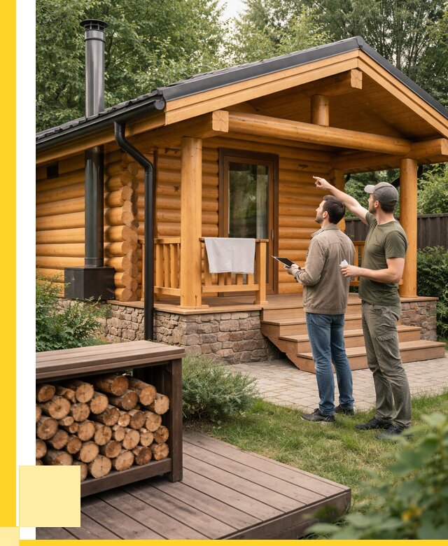 Бани для дачи под ключ в Ленинске-Кузнецком от 255525 р. | ЭриданЛнн