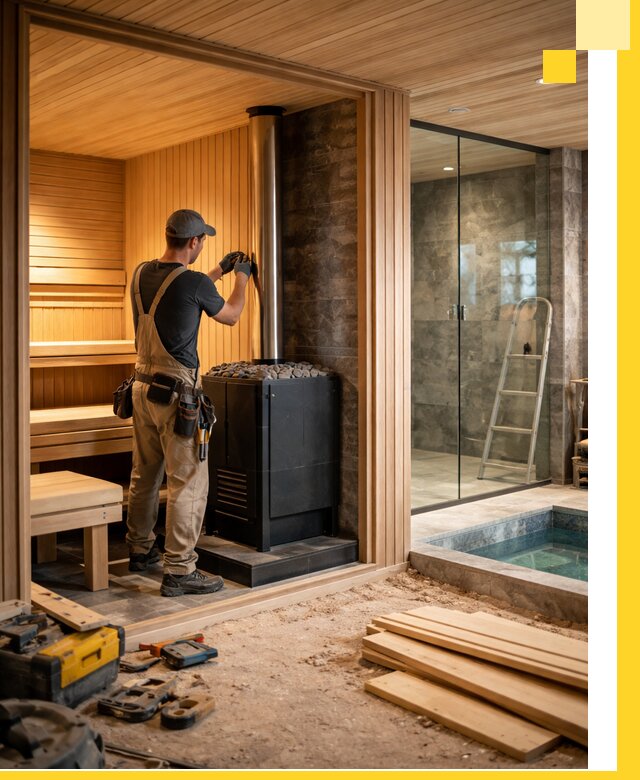 Полное строительство банных комплексов под ключ в Ленинске-Кузнецком