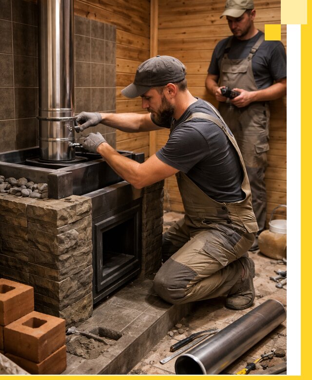 Изготовление и установка банных печей под ключ в Ленинске-Кузнецком