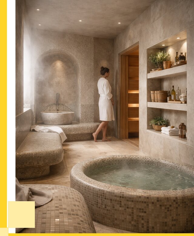 Строительство бани с хамамом в Ленинске-Кузнецком от 766575 р. | ЭриданЛнн