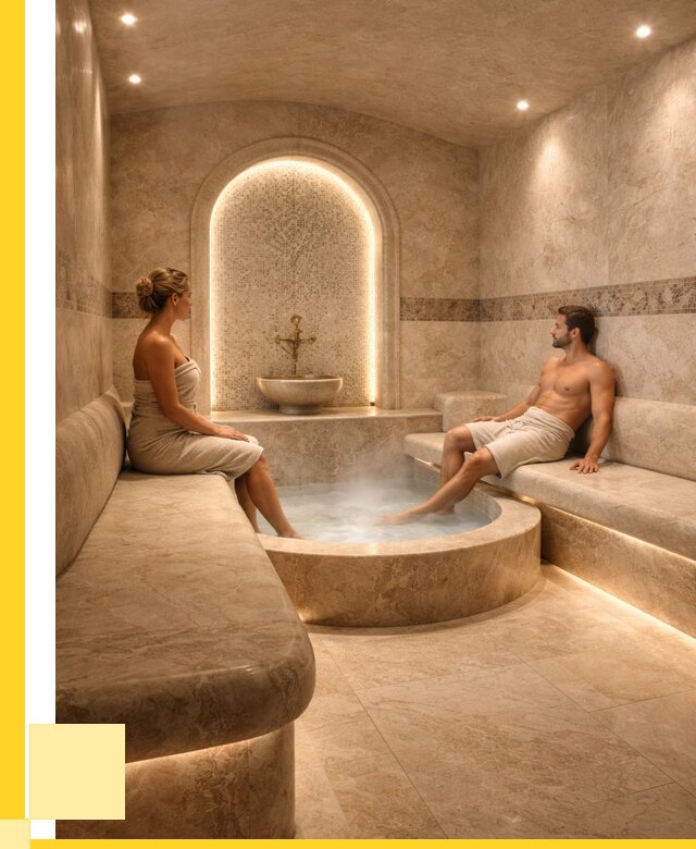 Хамам под ключ в Ленинске-Кузнецком от 817680 р., строительство ЭриданЛнн